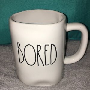 Rae Dunn Bored mug